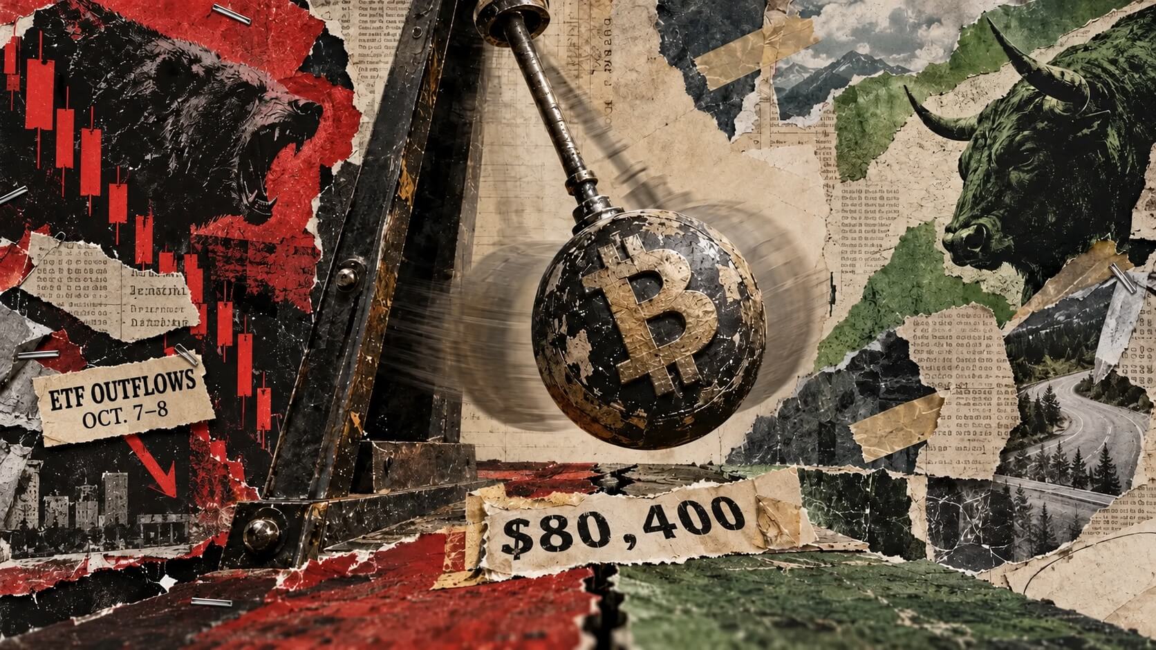 Sự phục hồi cuối tuần của Bitcoin phải đối mặt với thử thách 80.400 đô la sau khi dòng vốn ETF rút gần 730 triệu đô la