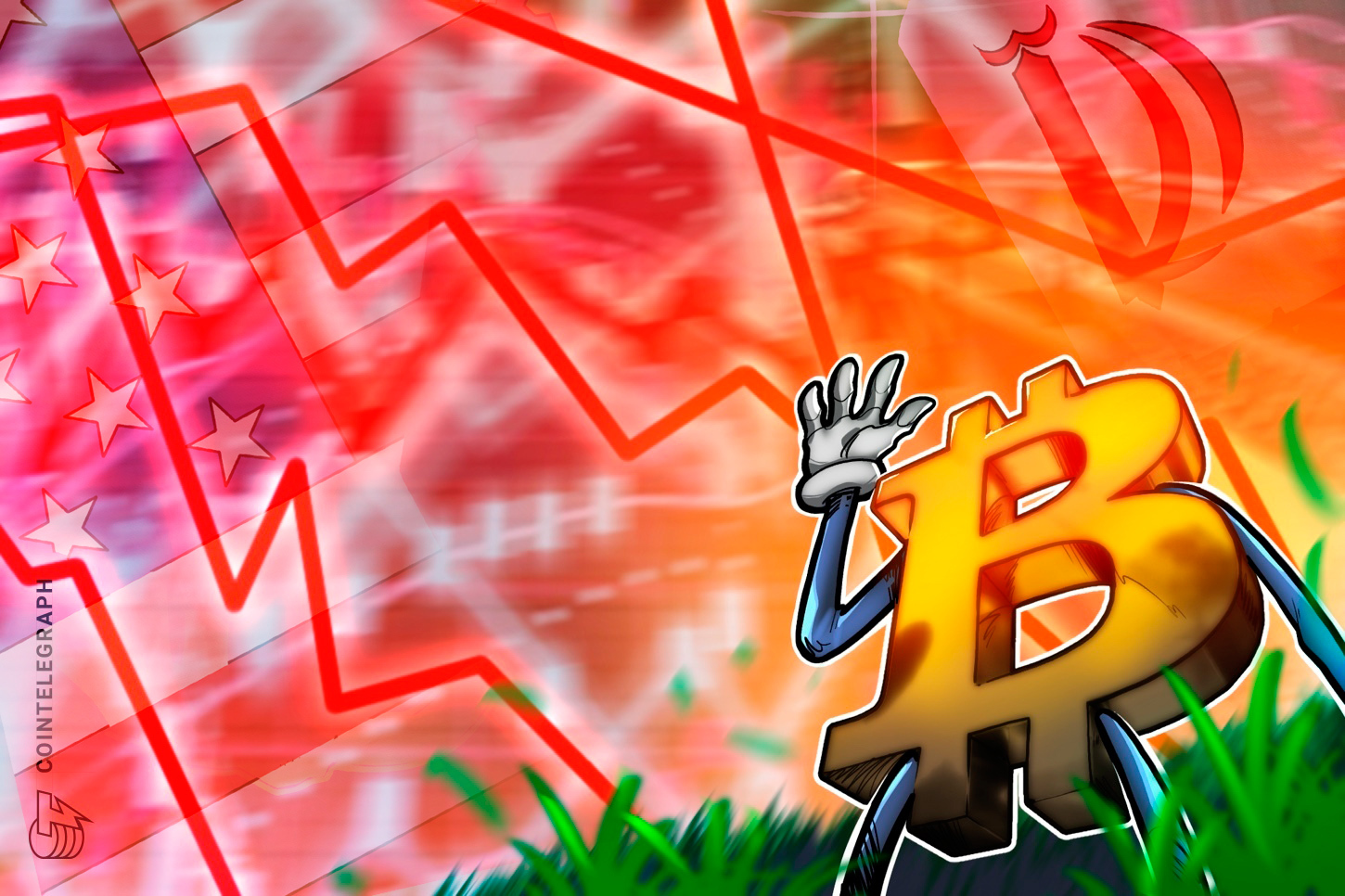 Bitcoin gần mức thấp nhất trong 3 tuần khi giá dầu tăng cao do cuộc đình công ở Iran