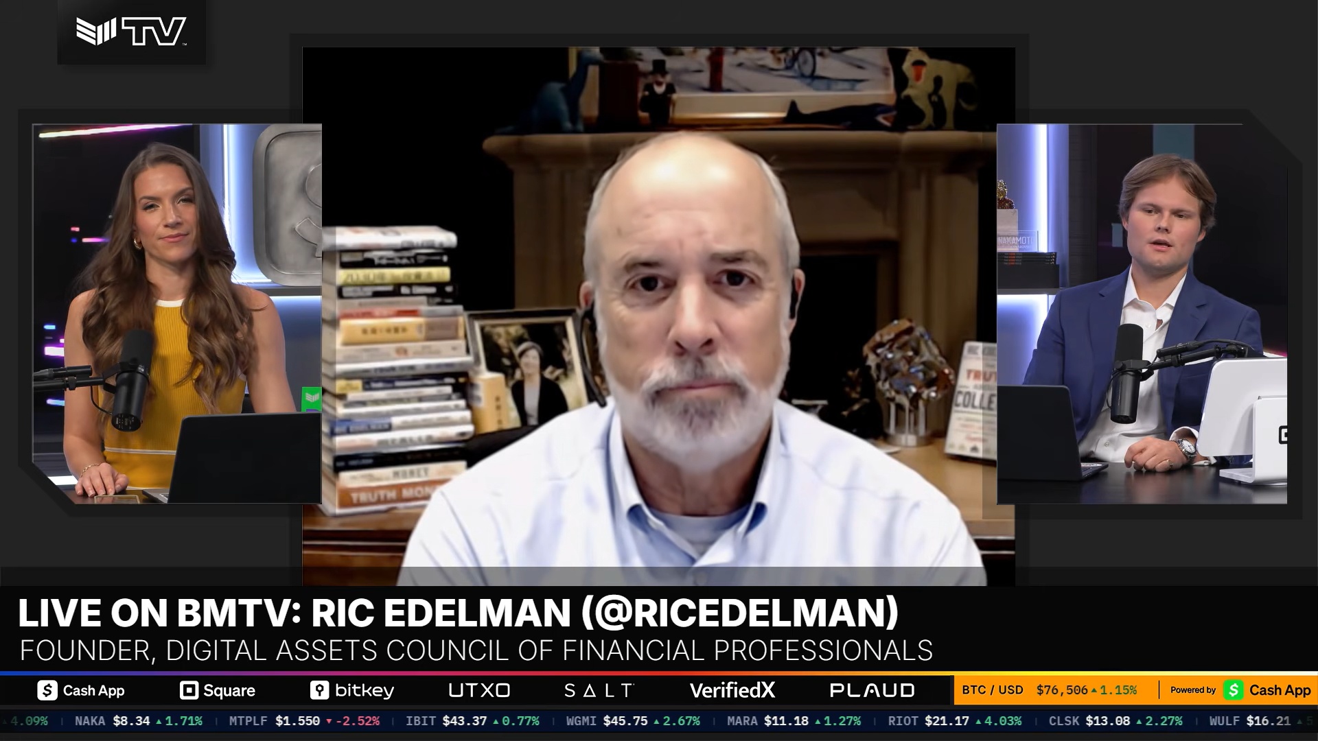 Ric Edelman: Mua Bitcoin ngày nay giống như mua Amazon năm 1999