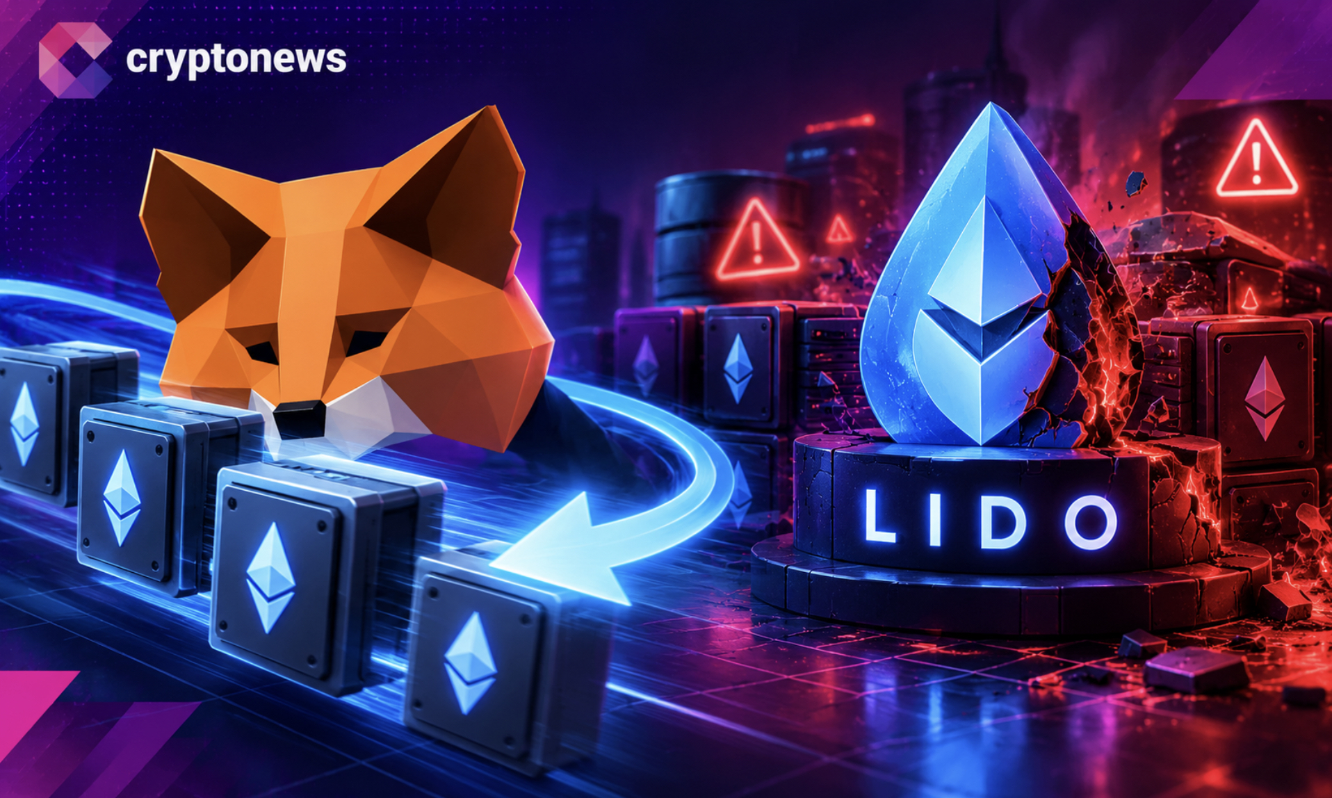 Trình xác thực MetaMask Lido thoát sau khi xâm phạm cơ sở hạ tầng