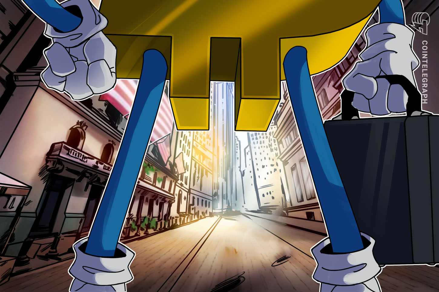 Crypto Biz: Phố Wall và tiền điện tử chiến đấu trên cùng một sân