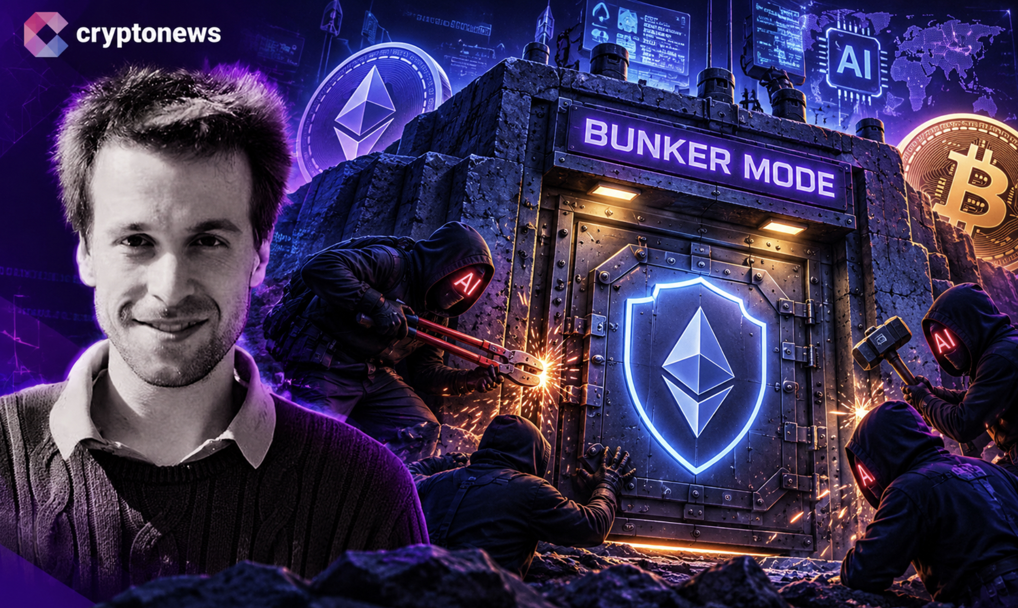 Chế độ Bunker tiền điện tử là gì? Justin Drake của Ethereum cảnh báo về sự đột phá của AI có thể xảy ra